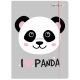 Teczka z gumką A4 Panda Bambino