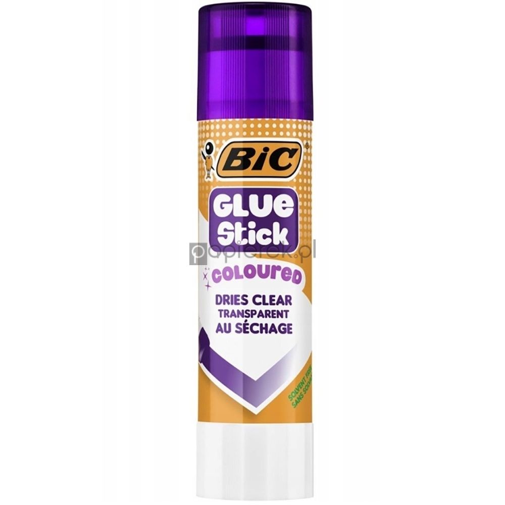 Klej w sztyfcie Coloured BIC Glue Stick 8g 