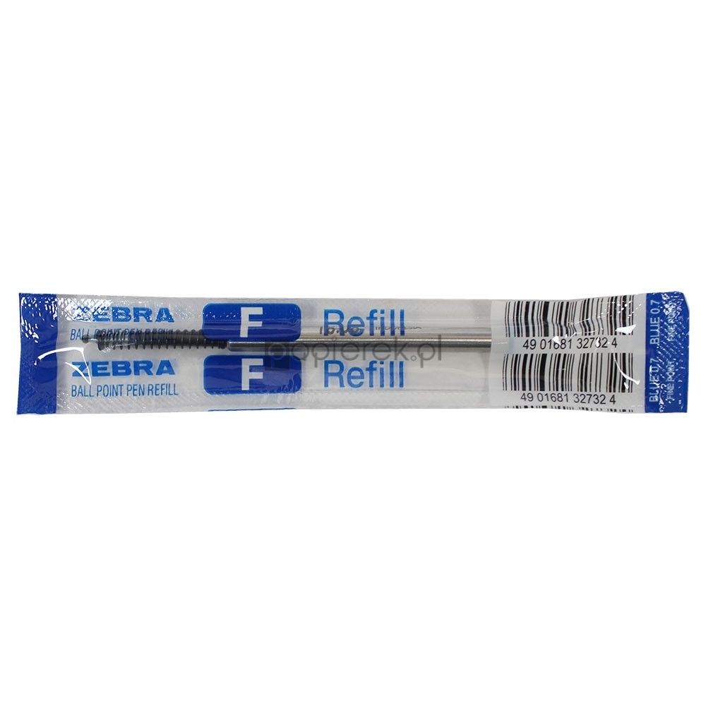 Wkład Zebra niebieski F 0,7mm do długopisu F-301