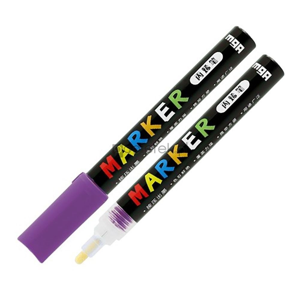 Marker pisak akrylowy 1-2 mm M&G fioletowy 