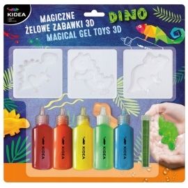 Magiczne żelowe zabawki 3d Dinozaury Dino