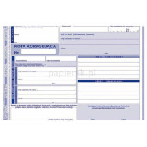 NOTA KORYGUJĄCA 108-3E