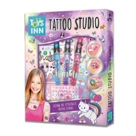 Zestaw markerów do tatuażu + szablony Tattoo Studio. Pets