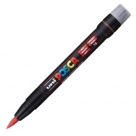Marker dekoracyjny Uni Posca PCF-350 brush czerwony