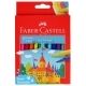 Flamastry zamek Faber Castell 12 kolorów