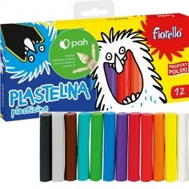 Plastelina szkolna Fiorello 12 kolorów