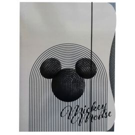 Teczka z gumką A4 lakierowana Myszka Mickey