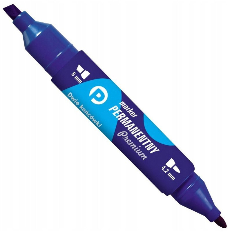 Marker dwustronny permanentny Tetis KM502