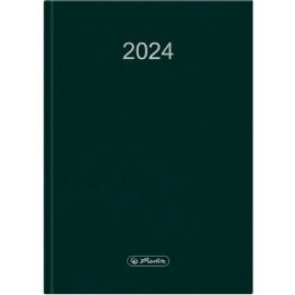 Kalendarz dzienny HERLITZ SZEFA A5 zielony 2024