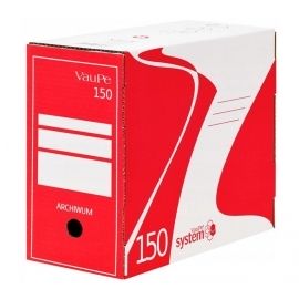 Pudełko do archiwizacji A4 VauPe 150 czerwone