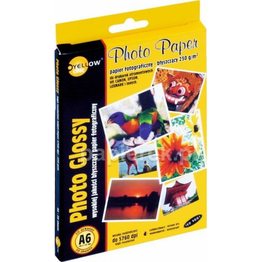 PAPIER FOTOGRAFICZNY A6 230G BŁYSK
