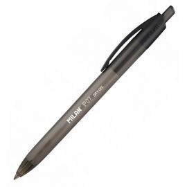 Długopis żelowy 0,7 mm P07 Milan Dry-Gel czarny