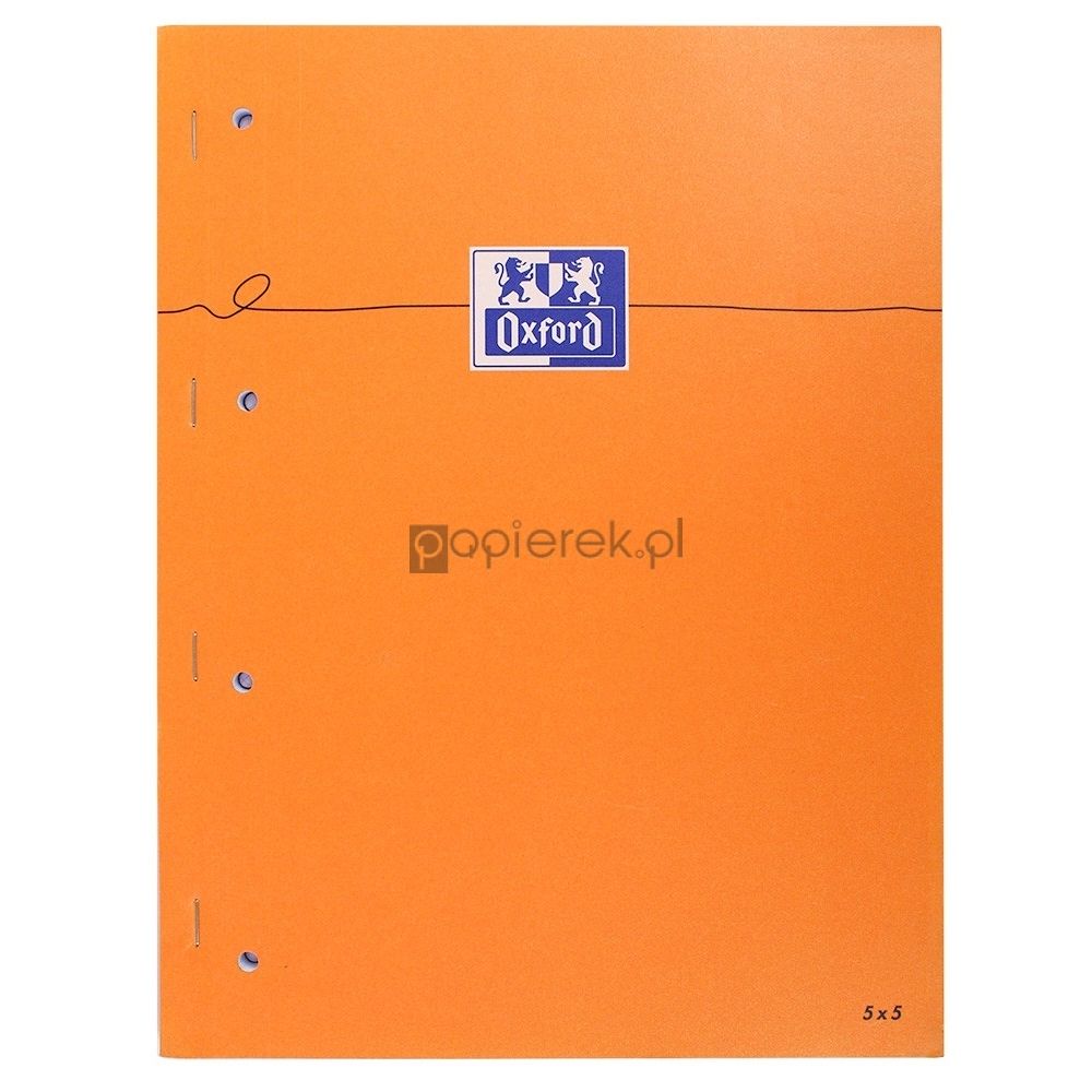Notatnik blok biurkowy Oxford Notepad A4+ 80k w kratkę