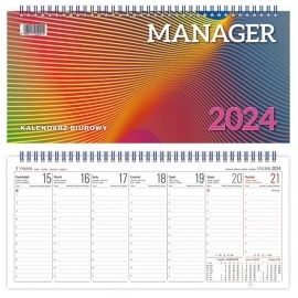 Kalendarz biurowy Manager 2023 leżący