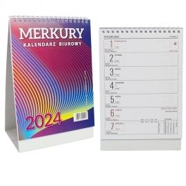 Kalendarz biurowy Merkury 2024 Stojący