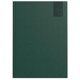 Kalendarz książkowy A5 dzienny TOP2000 ciemny zielony 2024