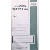 ZESTAWIENIE OBROTÓW I SALD A4 SIERADZKI