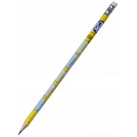Ołówek trójkątny z tabliczką mnożenia z gumką Astra