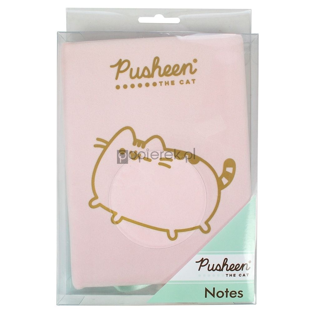 Notes pamiętnik pluszowy A5/96k Pusheen