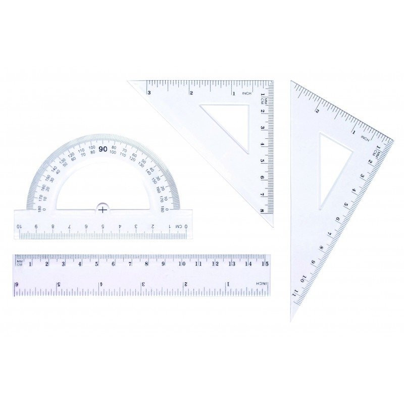 Zestaw geometryczny Tetis BL001-AK