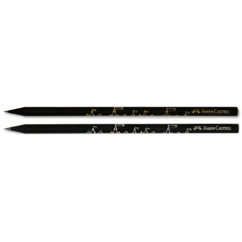 Ołówek czarny motyw zamek Faber Castell