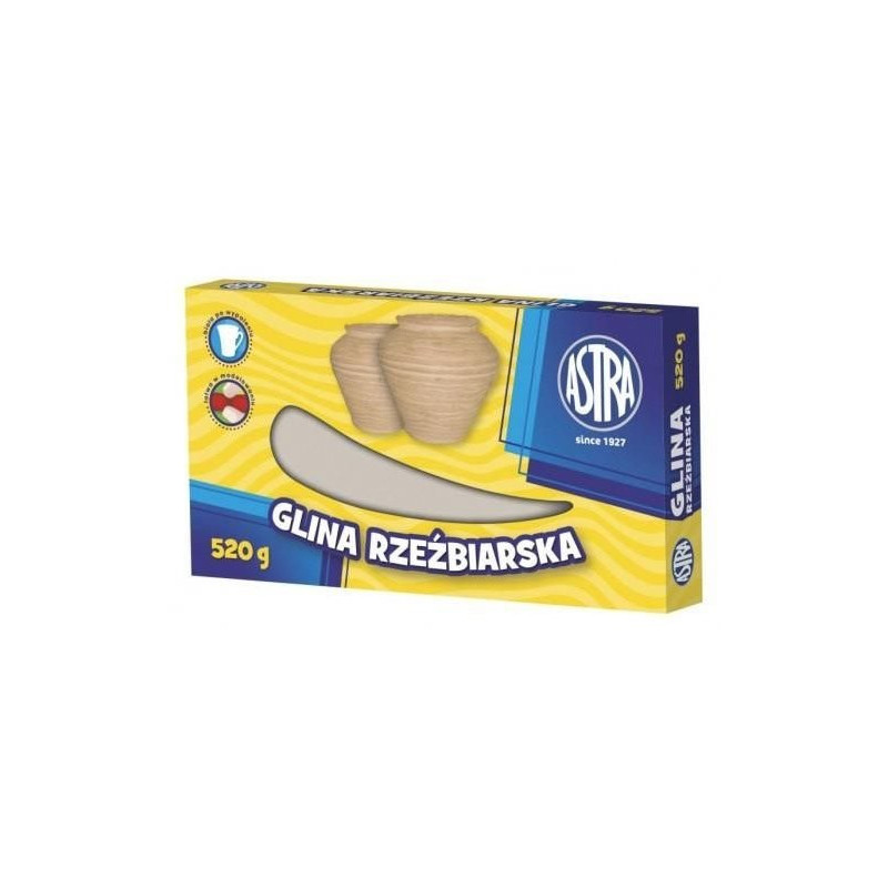 Glina rzeźbiarska Astra 520 g