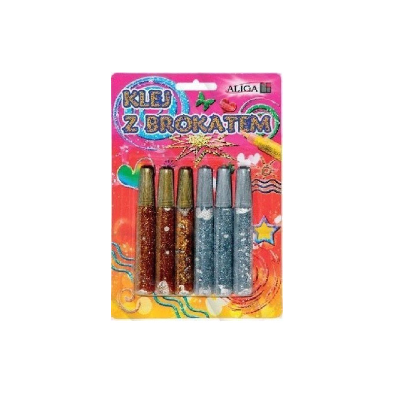 Klej z brokatem 10 ml  ALIGA