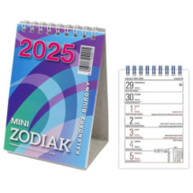 Kalendarz biurowy Mini Zodiak 2026 Stojący