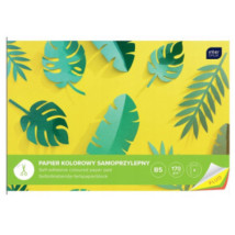 Papier samoprzylepny kolorowy B5 8 fluorescencyjnych kolorów Interdruk