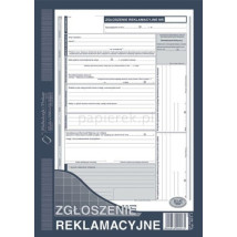 ZGŁOSZENIE REKLAMACYJNE A4 MICHALCZYK