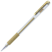 Długopis żelowy Pentel Hybrid Gel Pen 0,8 mm złoty