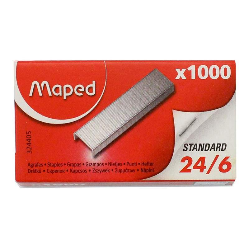 Zszywki Maped 24/6 1000 sztuk