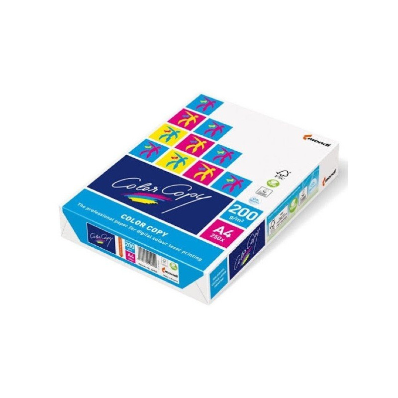 Papier color copy A4 200g biały Mondi