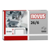 Zszywki Novus 26/6 1000szt