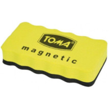 Gąbka do tablic suchościeralnych magnetyczna Toma
