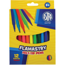 Flamastry pisaki mazaki Astra 12 kolorów