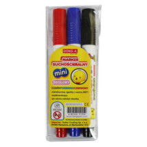 Marker suchościeralny mini 3 kolory Dong-A