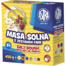 Masa solna ASTRA + farby do malowania 0,45g