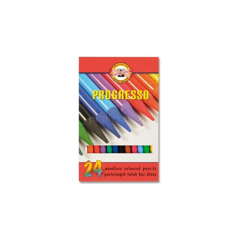 KREDKI PROGRESSO 24 KOLORY KOH-I-NOOR