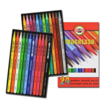 KREDKI PROGRESSO 24 KOLORY KOH-I-NOOR