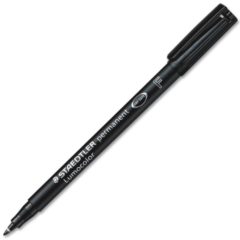 FOLIOPIS  Lumocolor Staedtler F czarny wodoodporny