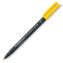 FOLIOPIS Lumocolor Staedtler F żółty wodoodporny