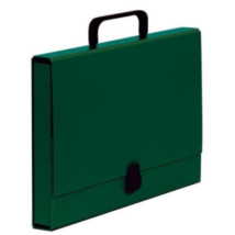 Teczka z rączką VauPe A4 40mm, zielona