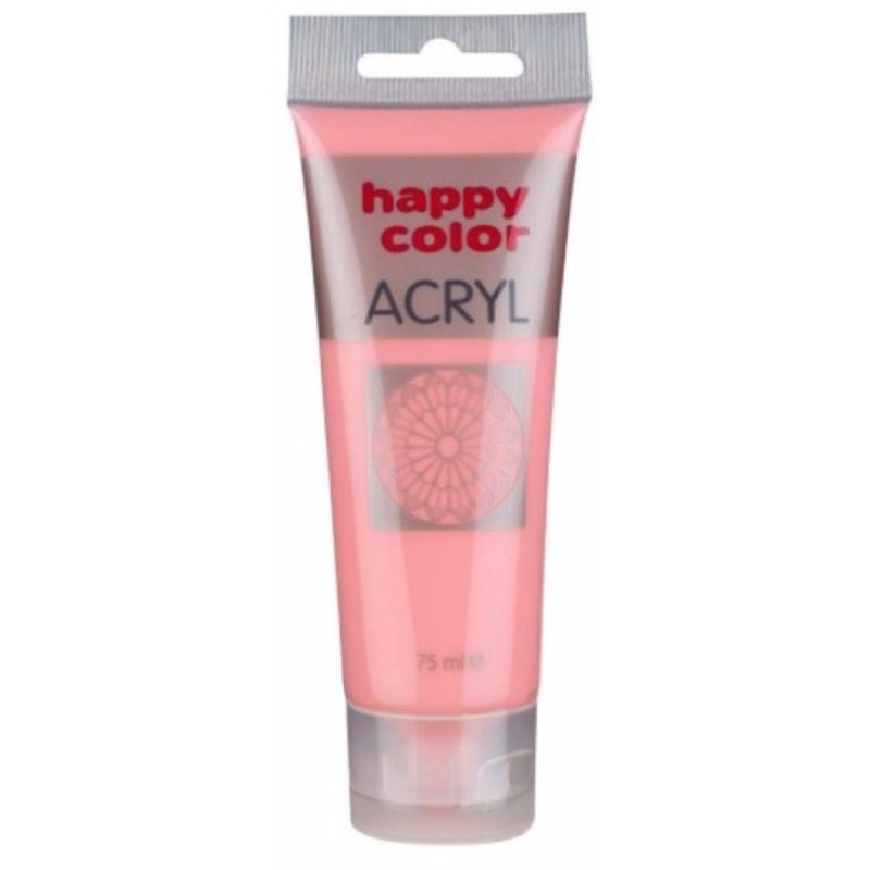 Farba akrylowa pastel, róż pudrowy, 75 ml Happy Color