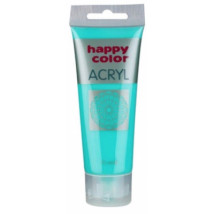 Farba akrylowa pastel, zielony, 75 ml Happy Color
