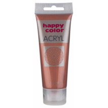 Farba akrylowa, miedź, 75 ml Happy Color