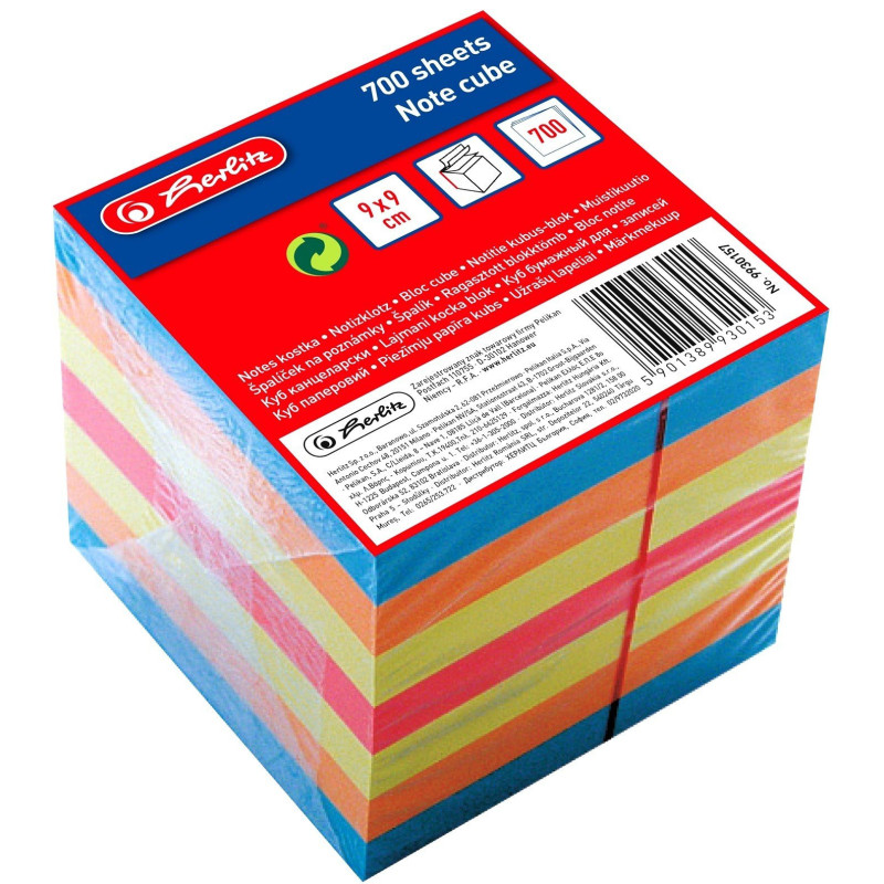 KOSTKA HERLITZ KOLOROWA x.book 9x9x9 700k