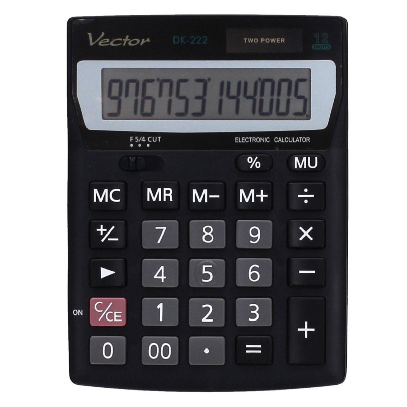 Kalkulator Vector DK-222, 12 pozycyjny