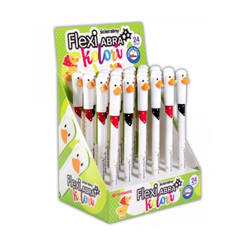 Długopis ścieralny ABRA FLEXI KOLORI DUCK