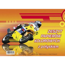 Zeszyt papierów kolorowych A5 Kreska